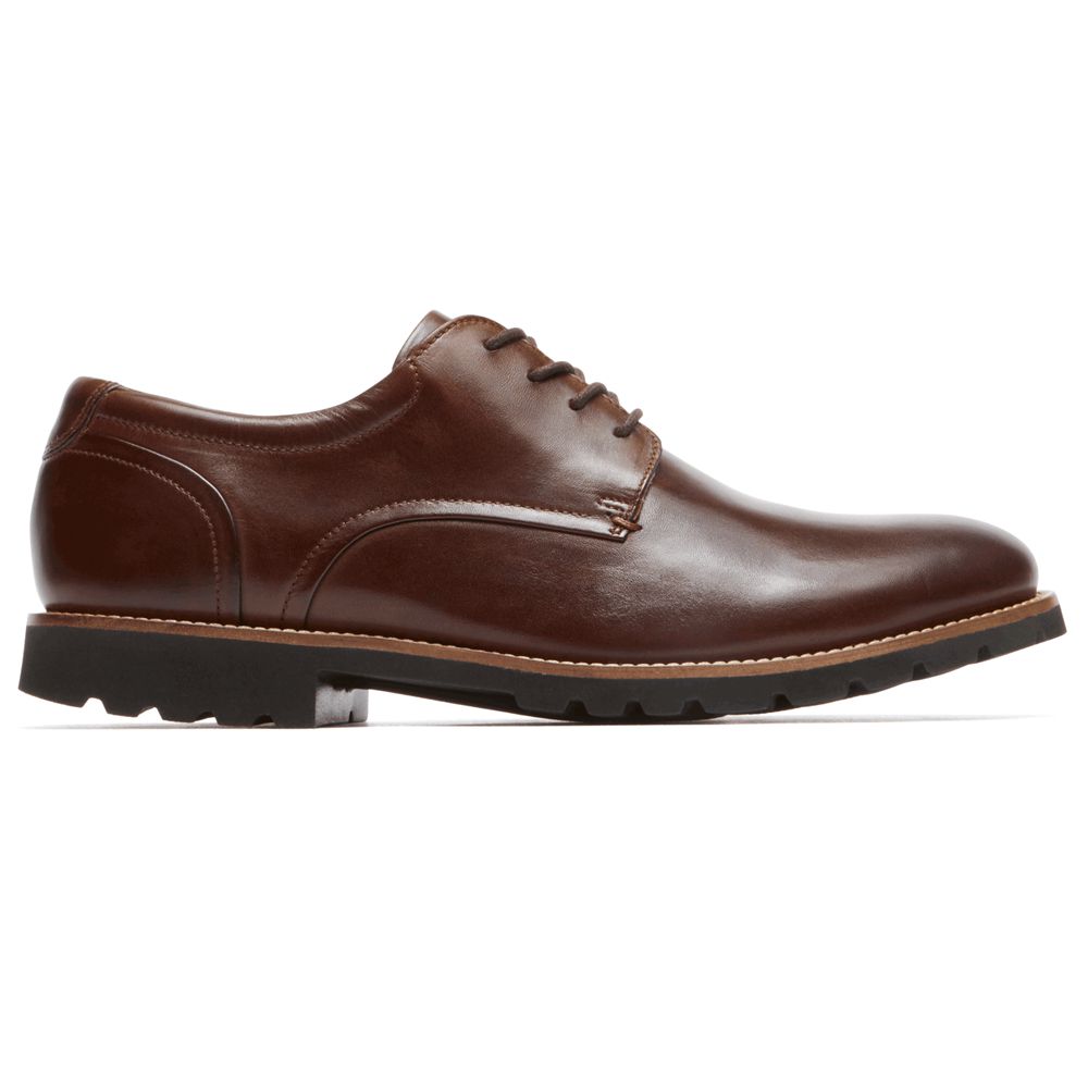 Pantofi Oxford Barbati Rockport Sharp & Ready Colben Maro - Romania 6159-GRZIC